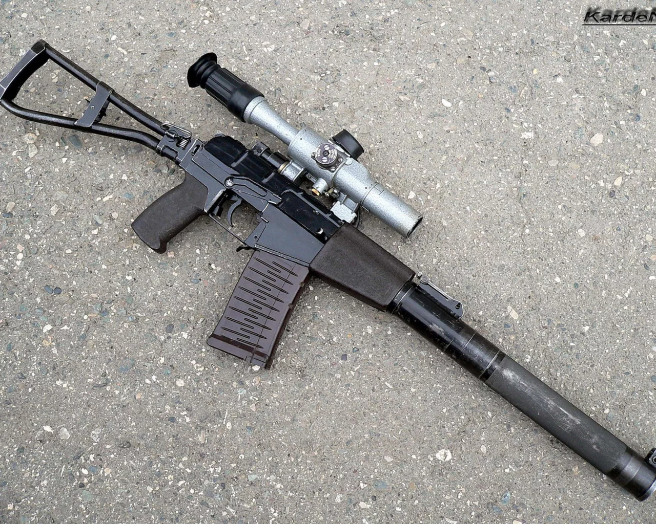 винтовка, Ас, автомат, вал