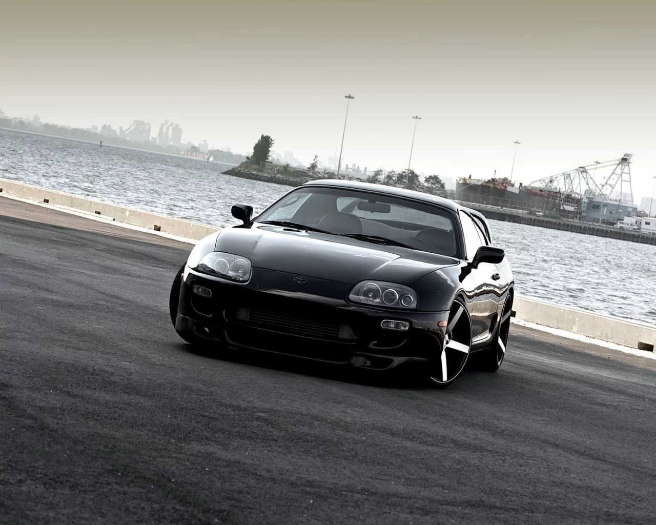 vossen, toyota supra, tuning, Car, black, wallpapers, beautiful, desktop, automobile