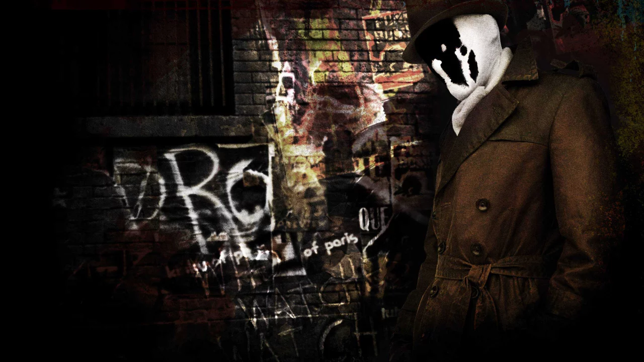 rorschach, The watchmen, суперопер, граффити, стена