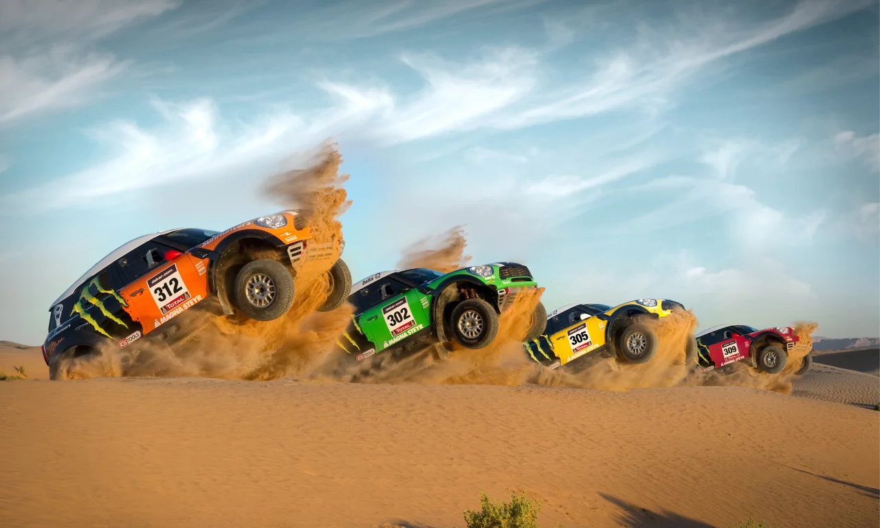 старт, мини купер, dakar, мощь, на дыбы, четыре, Mini cooper, mini