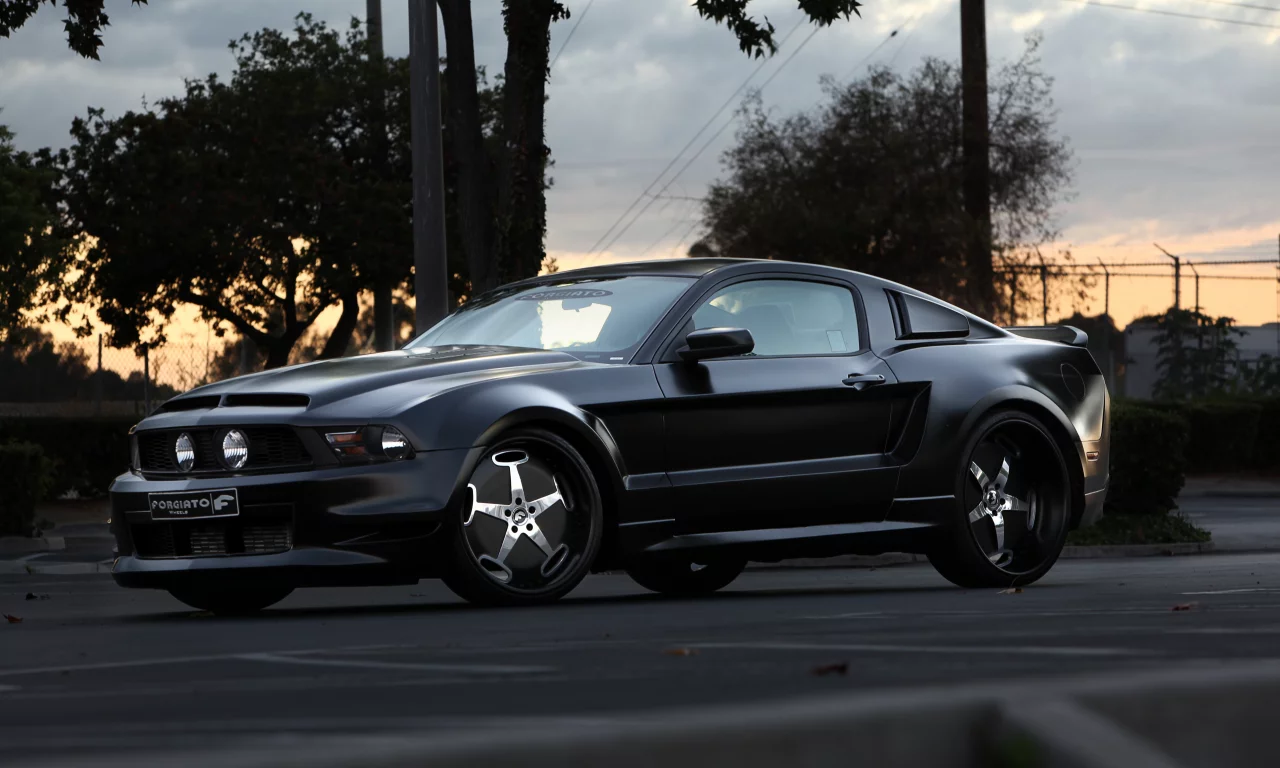 ford, mustang, tuning, gt, forgiato