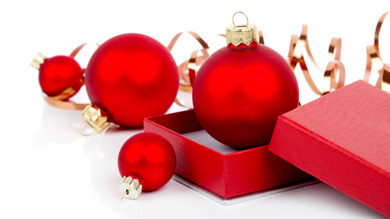 красные, рождество, christmas, шарики, новый год, шары, New year