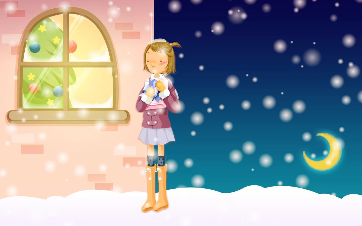 улица, мечта, Новый год, рождество, зима, ёлка, уют, снег