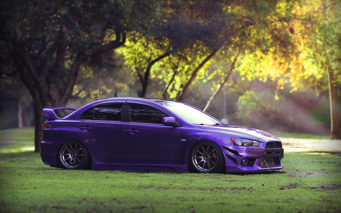 митсубиси, Mitsubishi lancer evo x, stance, тюнинг