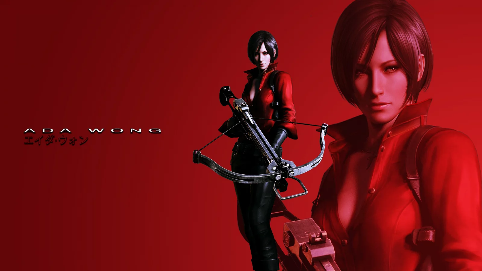 обитель зла, красный фон, ada wong, ада вонг, Resident evil 6