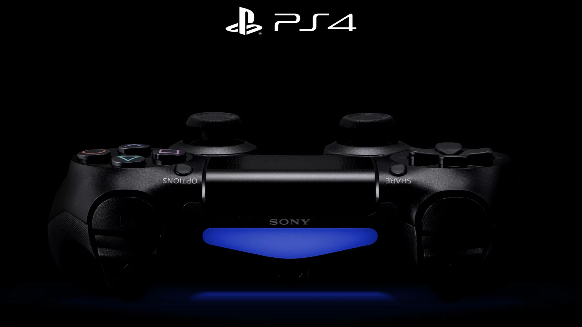 черный, playstation, Ps4