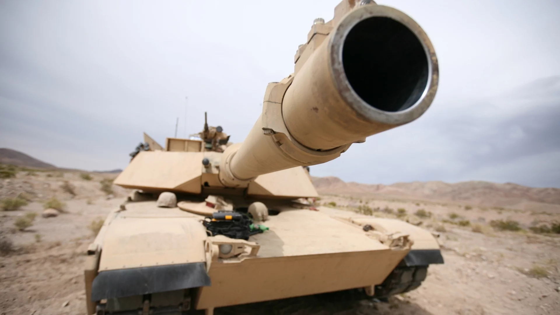 абрамс, танк, Abrams, орудие