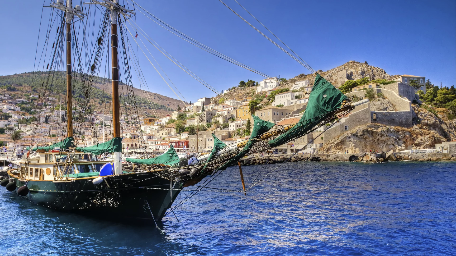 Парусник, greece, море, греция, природа, судно