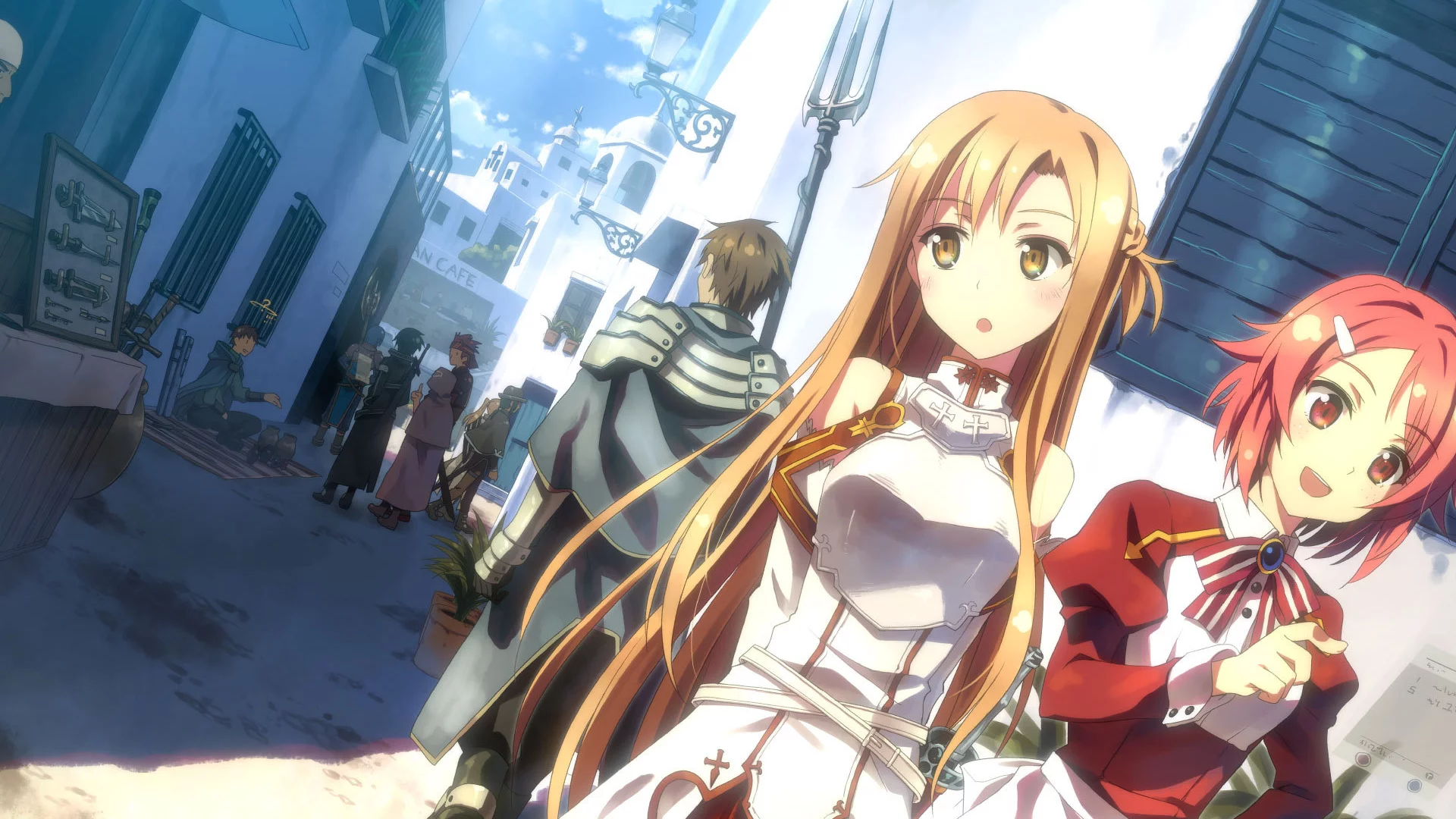 лизбет, asuna, sao, мастера меча онлайн, lizbeth, Sword art online