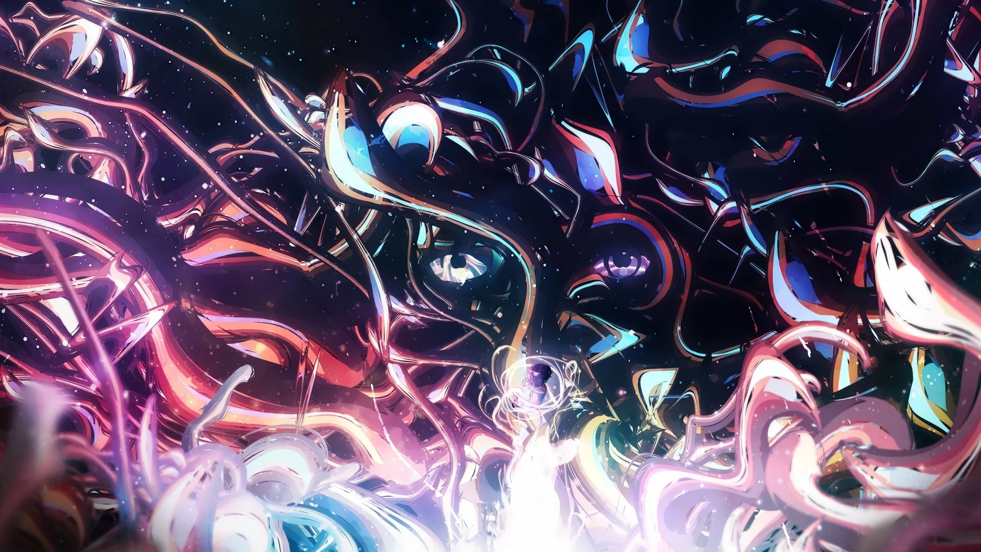 узор, hq wallpaper, линии, абстракция, Abstraction