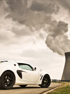 дым, Lotus, трубы, станция, s260, exige
