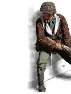 Штурмовой солдат ударных войск, sturmmann ss, waffen, ss