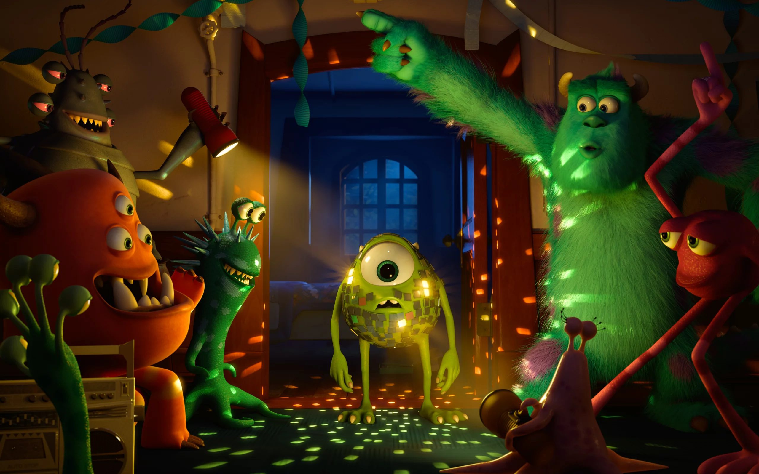 монстры, Академия монстров, sulley, monsters university, mike wazowski