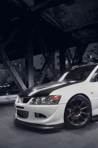 white, lancer, 9, evolution, Mitsubishi, митсубиси, эволюшн, ix, лансер