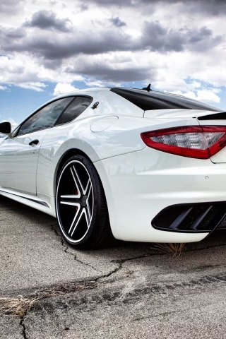 mc stradale, мазерати, Maserati, грантуризмо, белый, granturismo, white