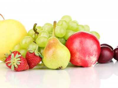 виноград, клубника, Фрукты, ягоды, сливы, груши, яблоки