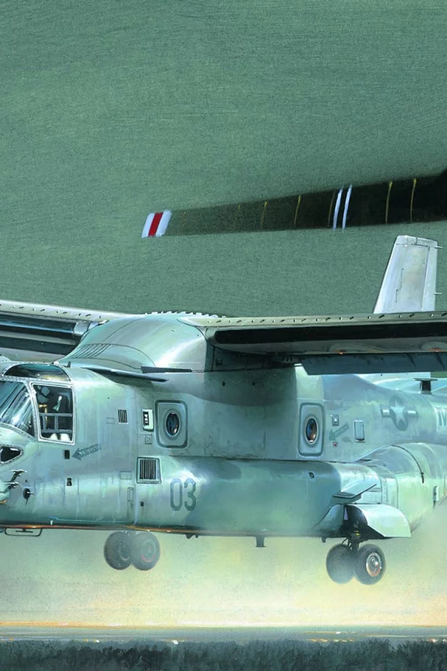 скопа, v-22, bell boeing, osprey, конвертоплан, американский, Арт