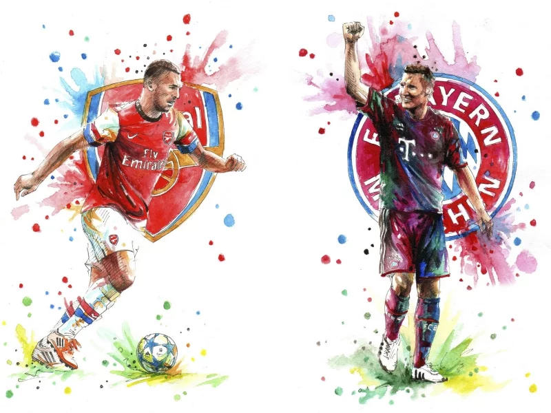 the gunners, Арсенал, football club, arsenal, bayern munchen, футбольный клуб