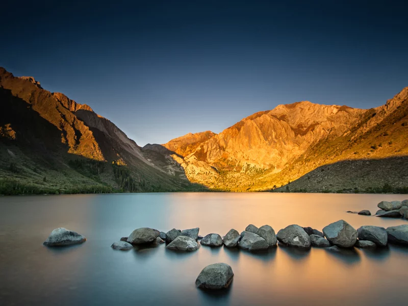 калифорния, горы, Convict lake
