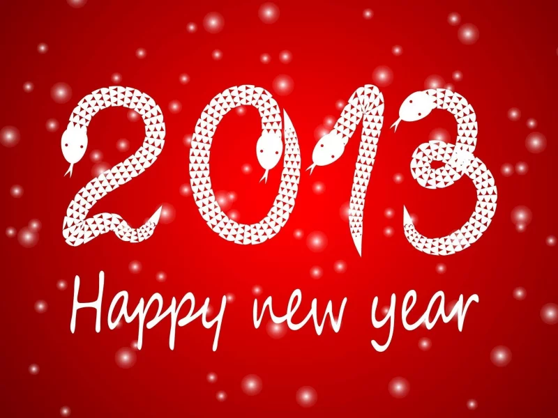 год змеи, Новый 2013 год, happy new year