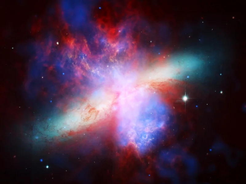 галактика, большая медведица, M82, созвездие, сигара