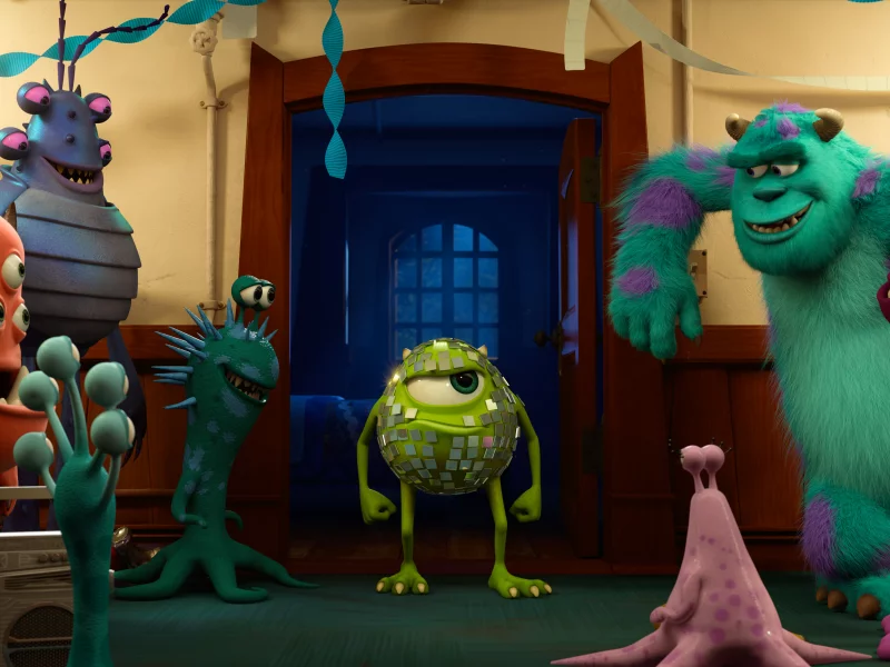 monsters university, mike wazowski, sulley, monsters university, Академия монстров