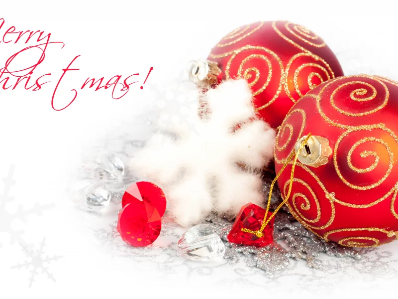 ёлочные игрушки, снежинка, Праздник, merry christmas