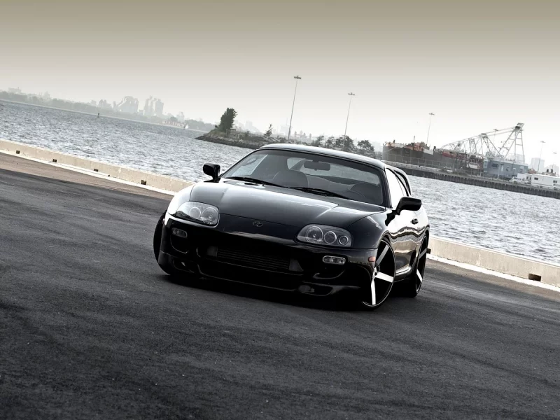 vossen, toyota supra, tuning, Car, black, wallpapers, beautiful, desktop, automobile