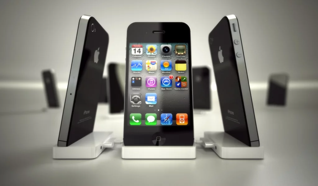 телефон, apple, iphone4, мобильник, айфон, эппл, иконки, Айфон 4