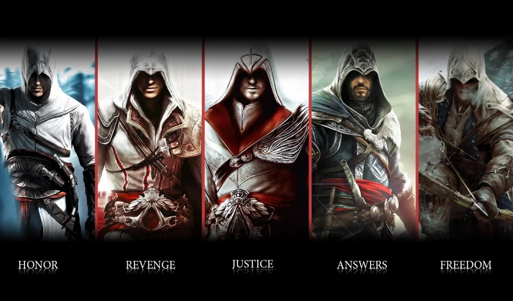 анимус, ubisoft, альтаир, Assassins creed, эцио, коннор, убийца