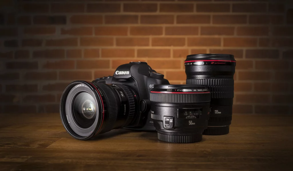 Canon eos 5d mark ii, фотоаппарат, объектив