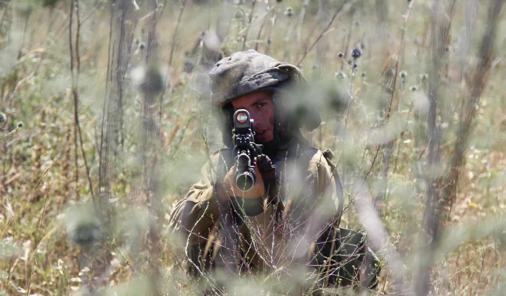 Israel defence force, оружие, солдат