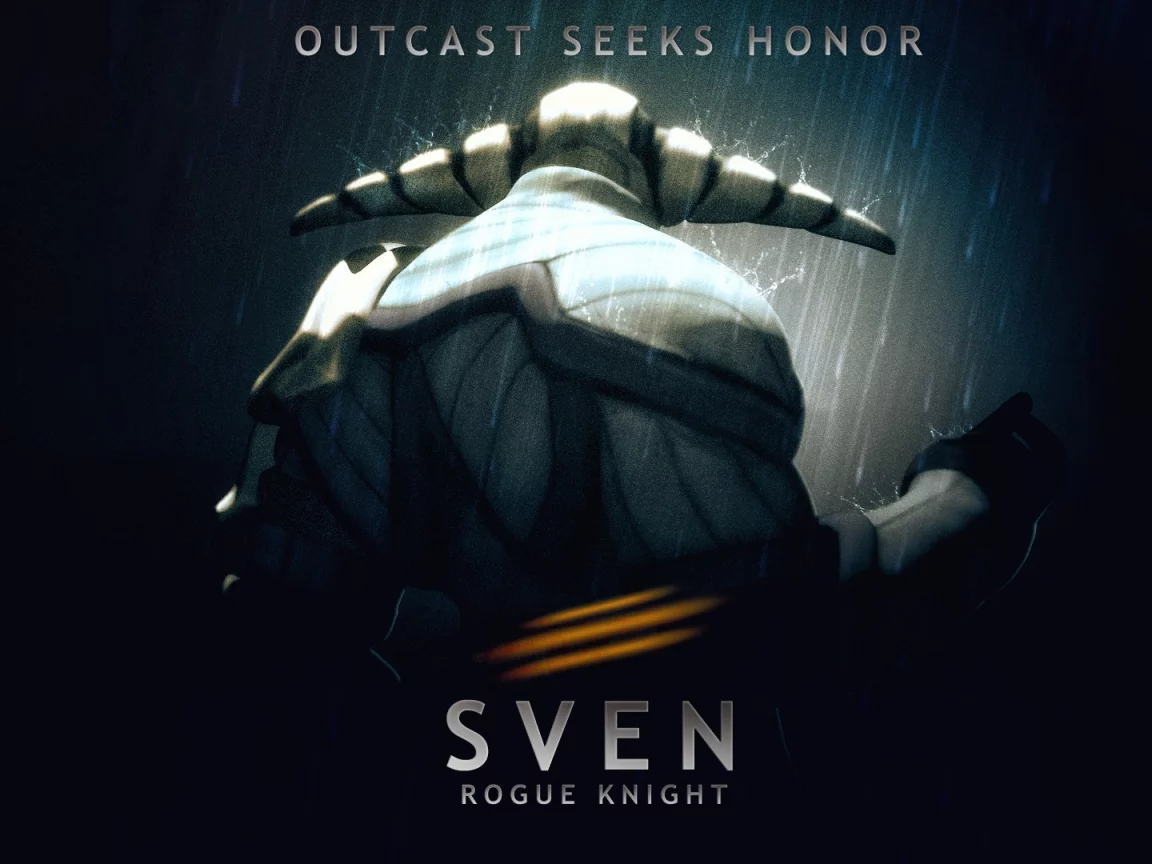 Dota 2, rogue knight, hero, sven