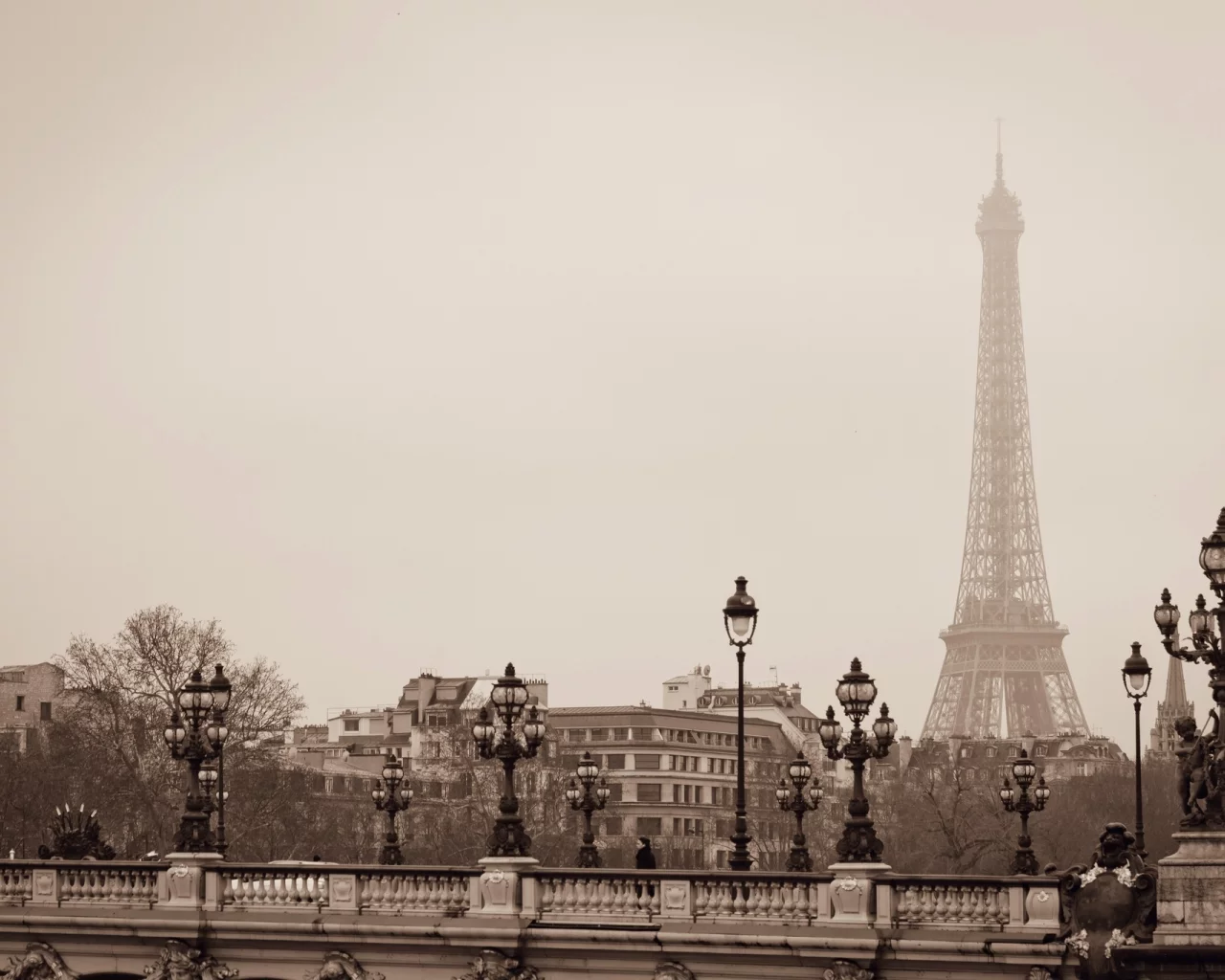 paris, мост александра iii, la tour eiffel, france, Pont alexandre iii