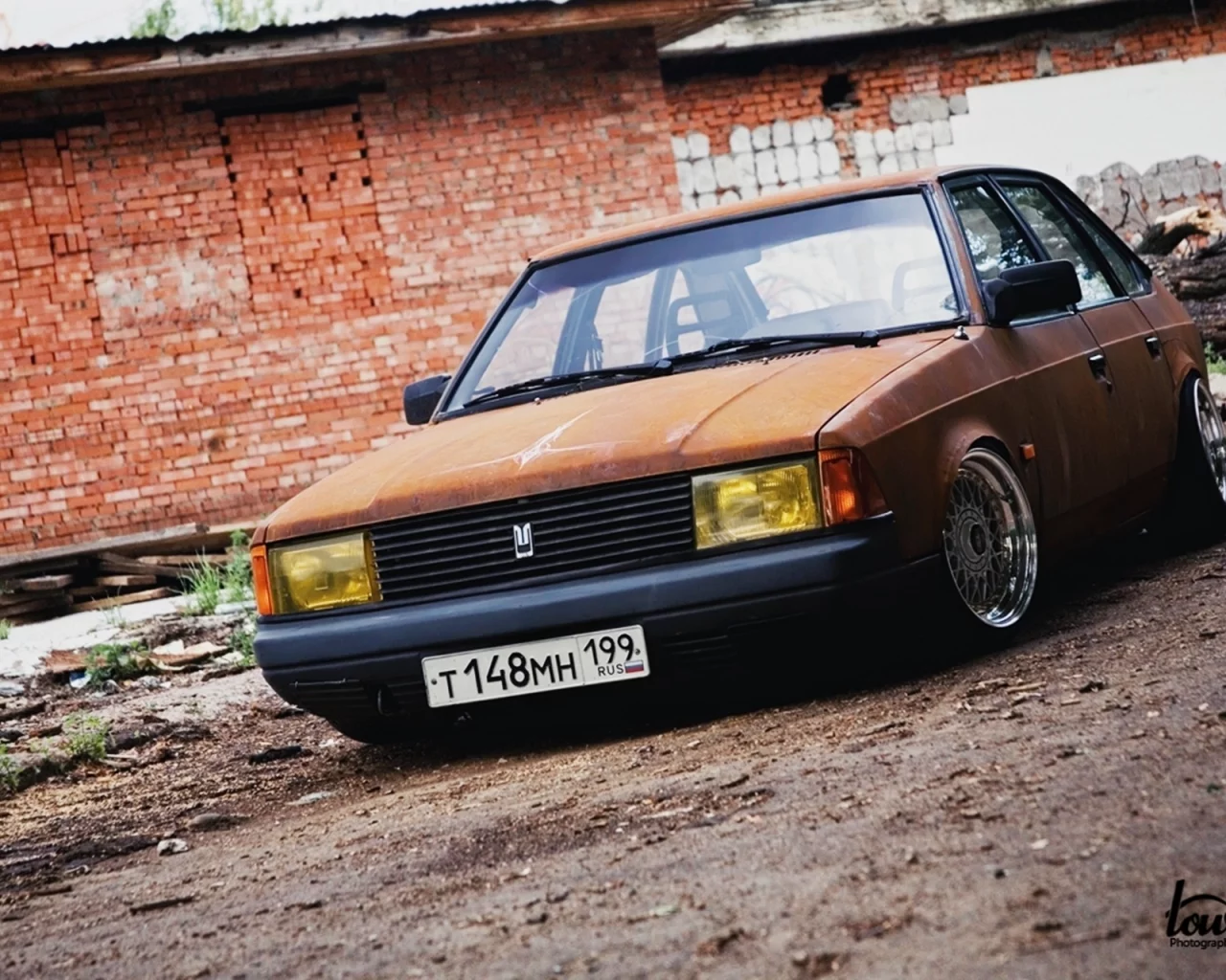 moscvich, Ржавый, 2141, resto, rat look, азлк, москвич, low, rat, static drop