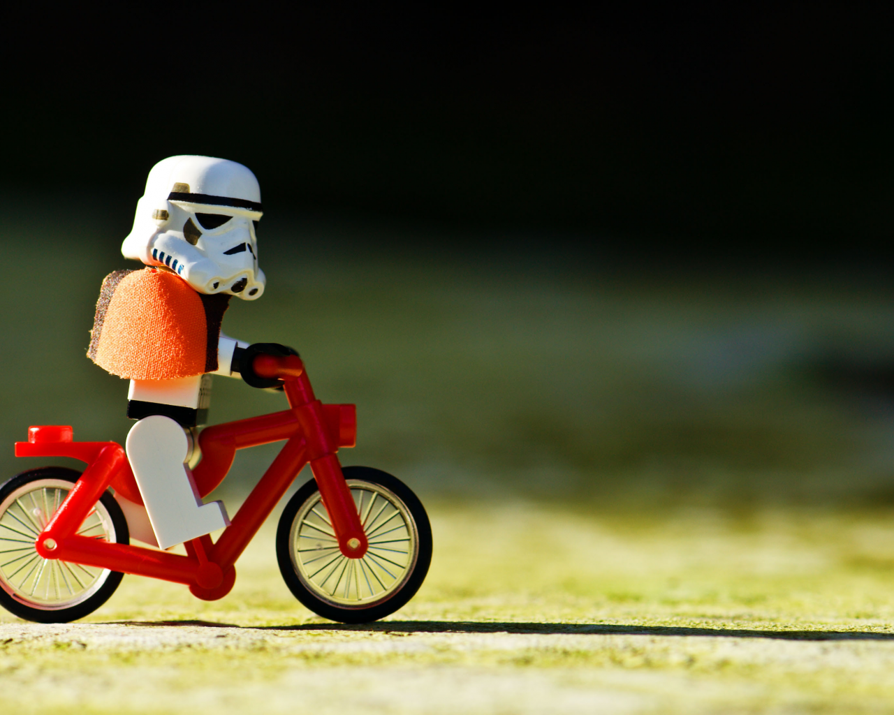 клон, велосипед, Lego, star wars, звёздные войны