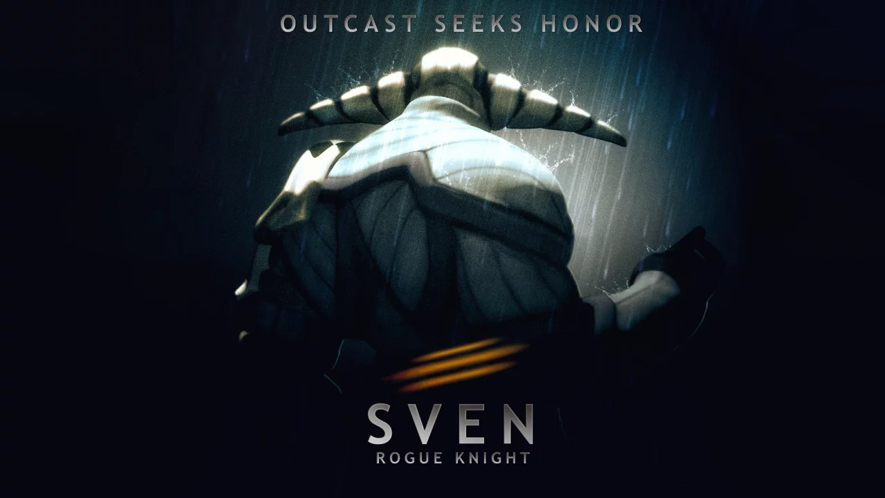 Dota 2, rogue knight, hero, sven