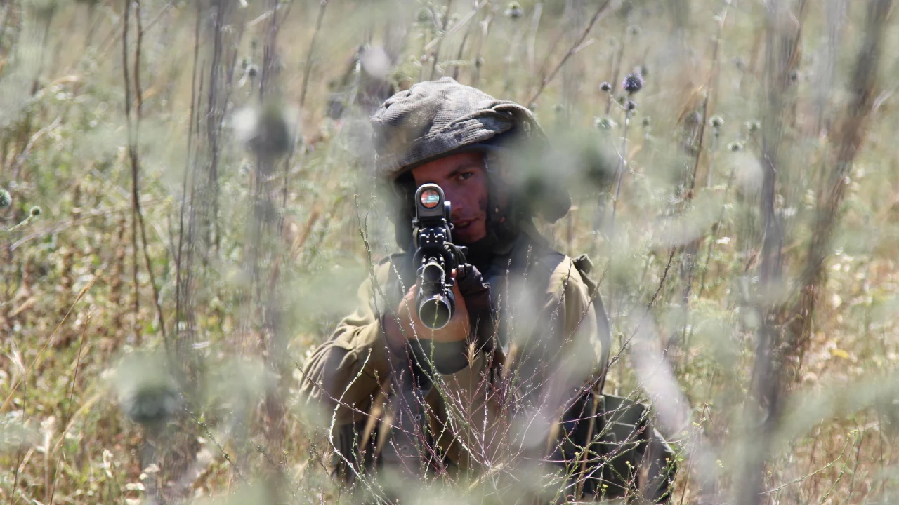 Israel defence force, оружие, солдат