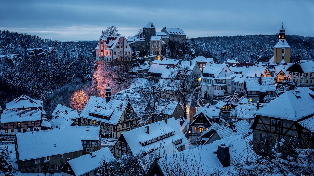 germany, landkreis s__chsische schweiz, город, хонштайн, hohnstein, saxony