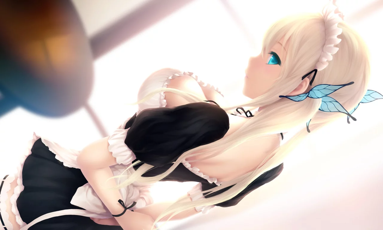 boku wa tomodachi ga sukunai, kashiwazaki sena, Арт, девушка, горничная, cait