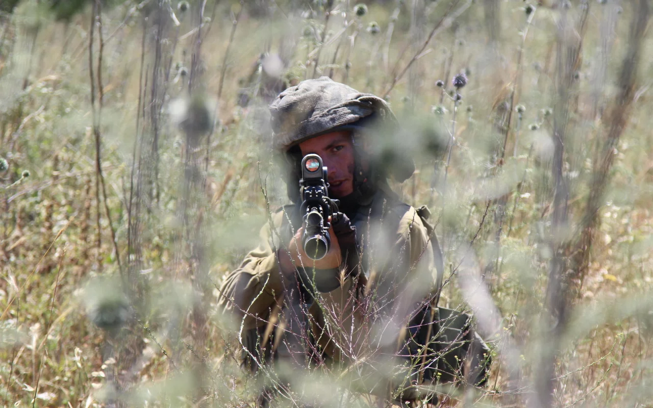 Israel defence force, оружие, солдат