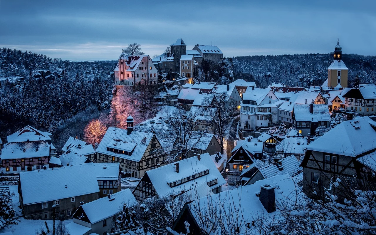 germany, landkreis s__chsische schweiz, город, хонштайн, hohnstein, saxony