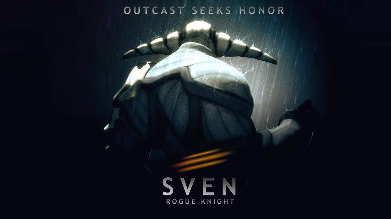 Dota 2, rogue knight, hero, sven