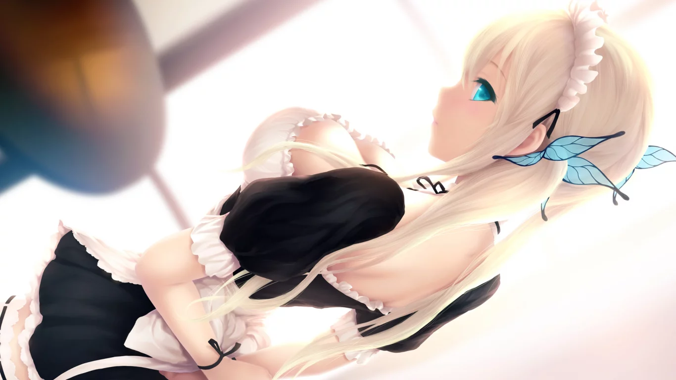 boku wa tomodachi ga sukunai, kashiwazaki sena, Арт, девушка, горничная, cait
