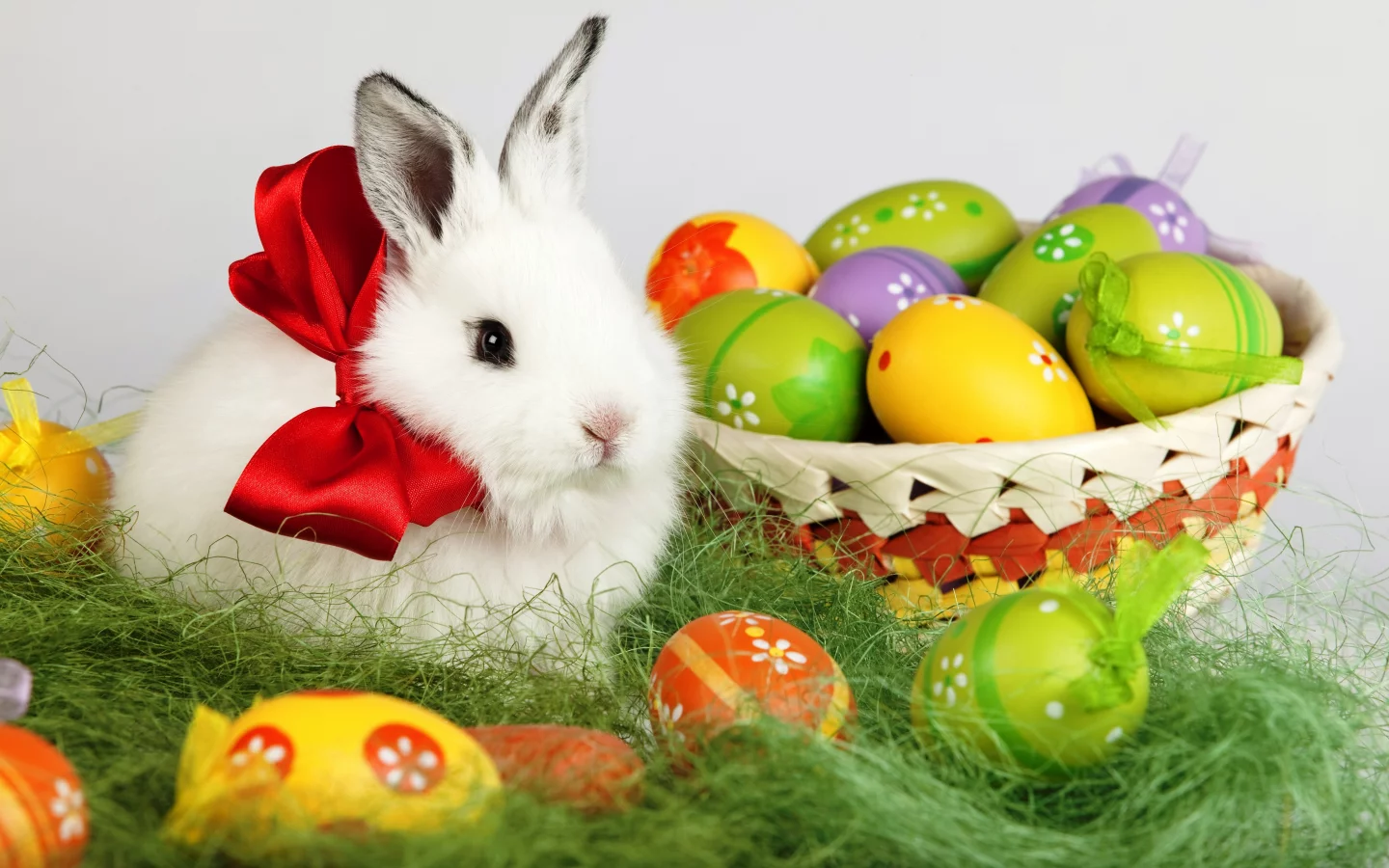 easter, пасхальные, праздник, Пасха, яйца, весна, корзина