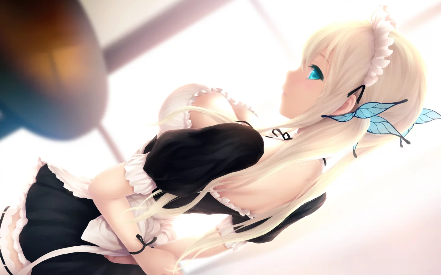 boku wa tomodachi ga sukunai, kashiwazaki sena, Арт, девушка, горничная, cait