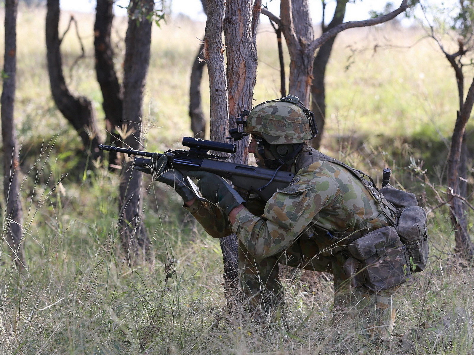 солдат, Australian army, оружие