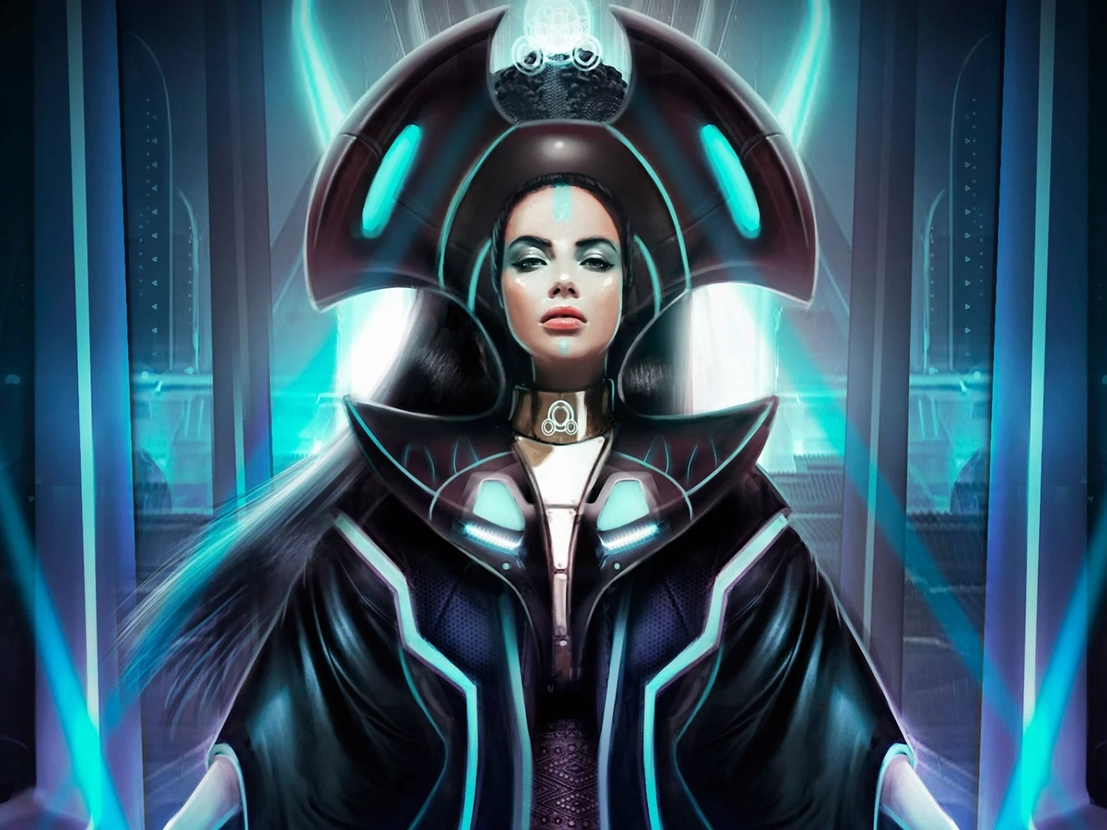 арт, galaxy saga, девушка, фантастика, minerva, daniel lim