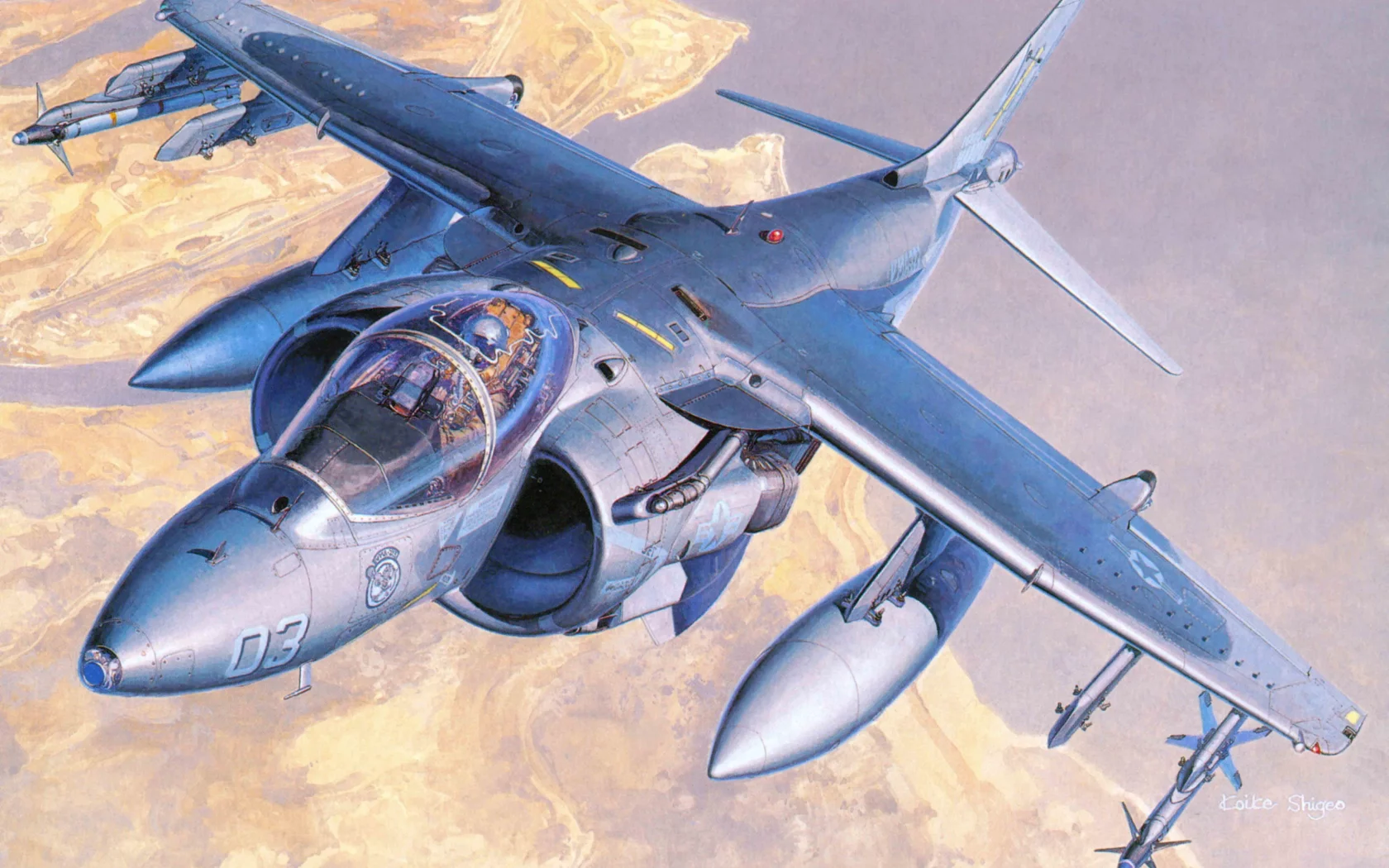 mcdonnell douglas, av - 8b, Арт, семейство, harrier 2, самолет