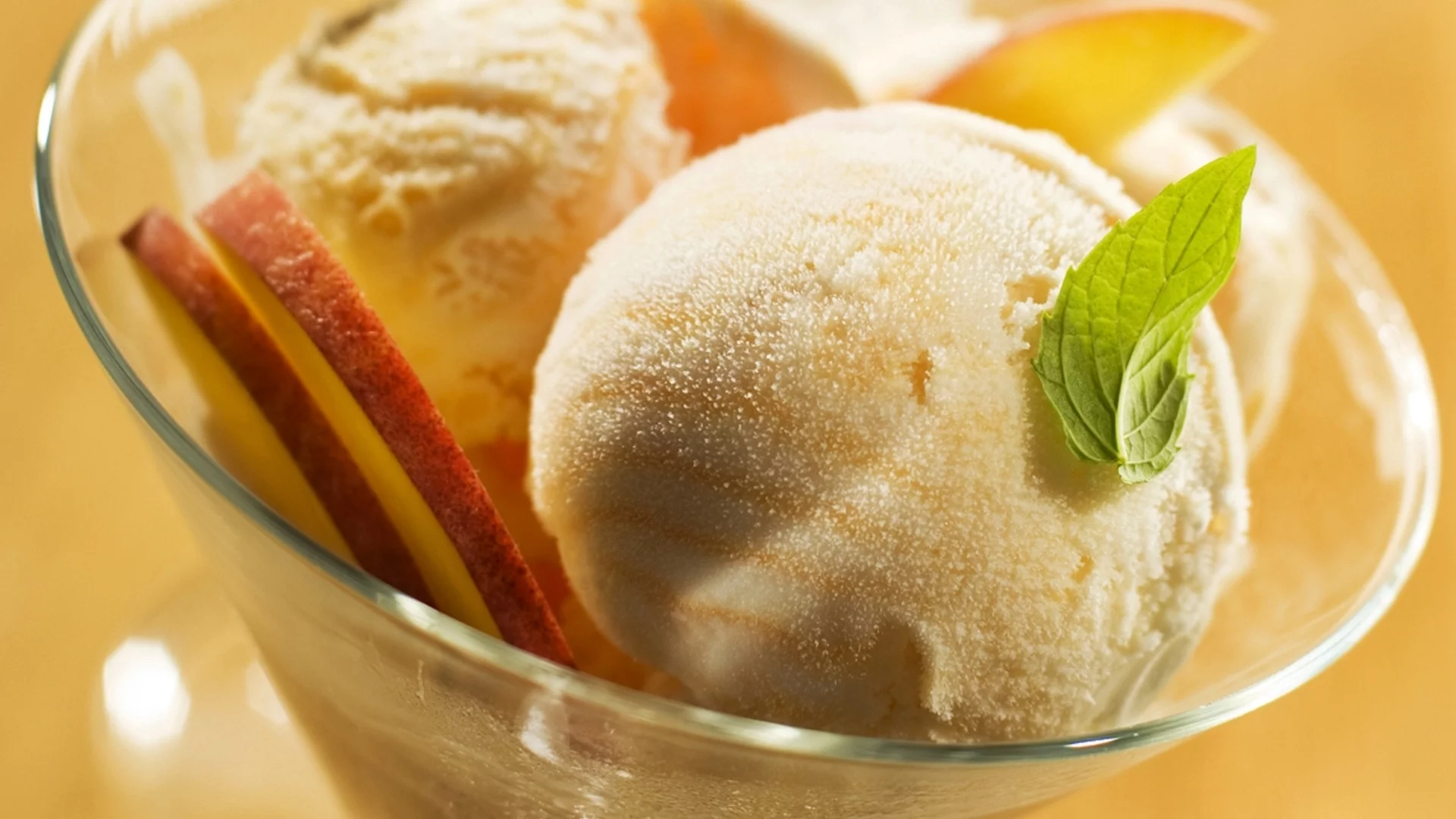 мята, мороженое, десерт, ice cream, шарики